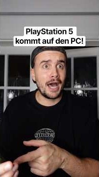 PLAYSTATION 5 KOMMT AUF DEN PC! #shorts
