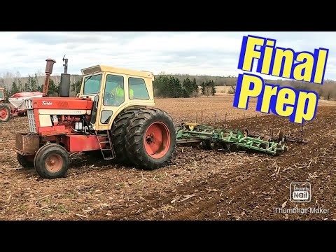 Final Touches Before Planting Oat Field/ Fertilizer, Discing, Cultivating