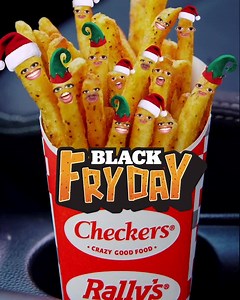 311K views · 1.2K reactions | Fry La La La Along with the Checkers Crispy Crooners and the song of the season-ing. $1 All Day Friday. At participating locations. Excludes Fry Lover’s XL. Offer not available as a part of combo meals. | Checkers and Rally's | Facebook