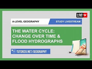 A-Level Geography | Study Livestream | The Water Cycle: Change Over Time & Flood Hydrographs