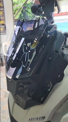 X-adv handguard, i-ron visor and c.rad visor bracket installaed on Adv 160🔥🔥🔥