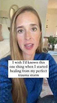 I wish I'd known this one thing when I started healing from trauma