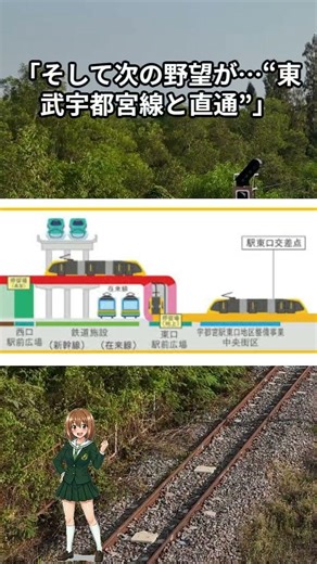 👉 Utsunomiya LRT's next step: direct service to Tobu Railway... The technology is ready, but the ...
