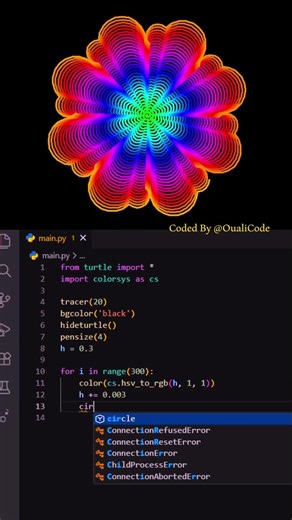 #python #oualicode #correctcoding #javascript #programming #coding #graphics