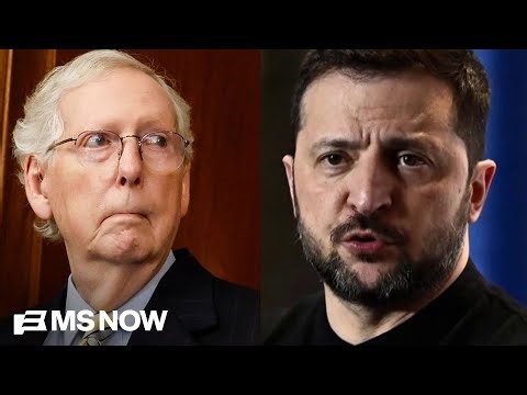 'What gives?': Sen. McConnell wants to know why the Pentagon is holding up Ukraine funds