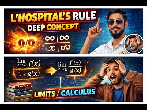 LIMIT IIT JEE MAINS AND ADVANCE L HOSPITAL'S RULE