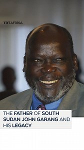South Sudan's independence hero John Garang remains a revered political figure in the country, two decades after his death in a plane crash. Now, some artists and his family have created murals to immortalise him amid nostalgia as the country faces a political crisis between President Salva Kiir and suspended First Vice President Riek Machar. | TRT Afrika