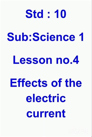 Std 10 : Science 1: L - 4