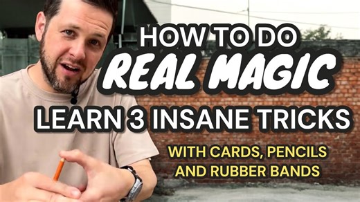 Learn Simple Magic With Everyday Objects Tutorial