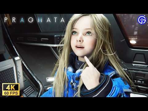 Pragmata - Hugh Gives Diana Her Name - 4K 60FPS