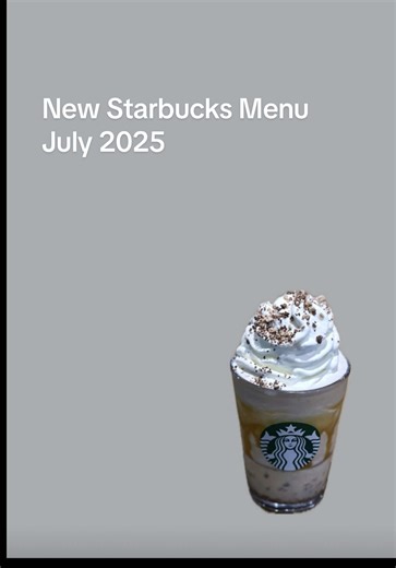 New Menu at Starbucks Philippines: July 2025