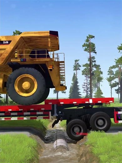 MudRunner Madness: Massive Speed Bumps Test Truck Power #SpinTires #MudRunner
