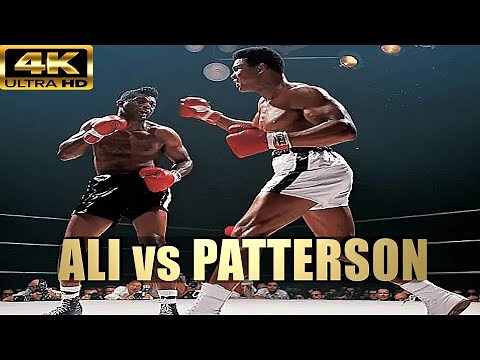 Muhammad Ali vs Floyd Patterson | KNOCKOUT Boxing Fight Color Edition | 4K Ultra HD