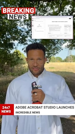 Cole on Instagram: "Breaking news: The PDF Summary is Strong with this one… Try Adobe Acrobat Studio Now… @adobeuk @adobeacrobat ad"