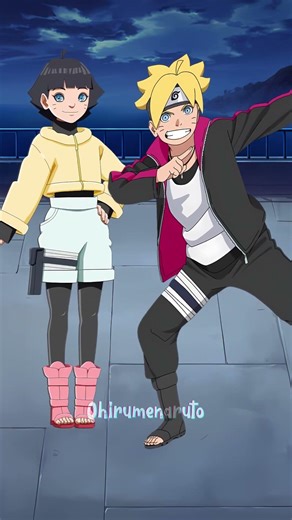 Himawari vs Boruto who is stronger #naruto