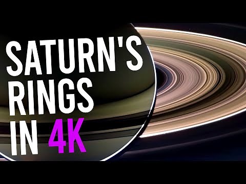 The best REAL images of Saturn's Rings in 4k