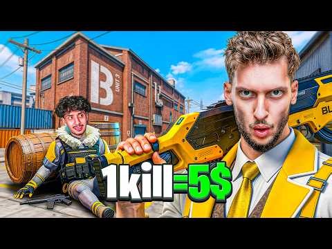 BLOOD STRIKE 🪖 🔫CHERFA | تحدي الكيلات مع @davosYTB 🔥 (1 KILL = 5$) 🤑