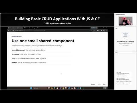 ColdFusion Foundations – Building Basic CRUD Applications With JavaScript and ColdFusion