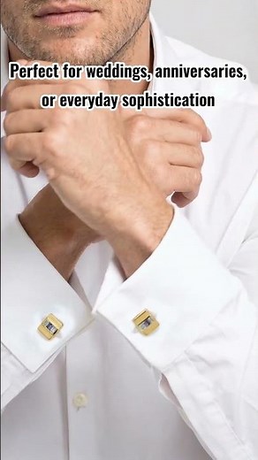 These Personalized Birthstone Cufflinks Look SO Expensive 👔✨