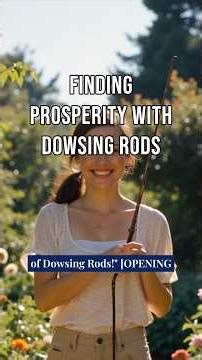 Finding Prosperity with Dowsing Rods