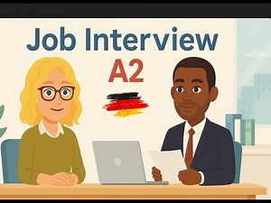 A1 to C1 German Job Interviews: Real Practice for Nurses – Ep. 2 (A2)