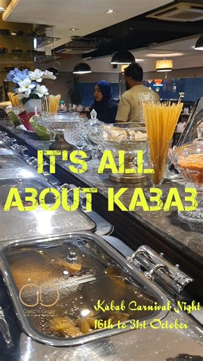 🎪 Step into the Ultimate Kabab Carnival Night! Get ready for a flavor-packed celebration as Garlic 'n Ginger presents the Kabab Festival — where every bite feels like a fiesta! 🔥 ✨ Festival Highlights: • Event: Kabab Festival – A Carnival of Flavors • Date: 𝟭𝟲𝘁𝗵 𝘁𝗼 𝟯𝟭𝘀𝘁 𝗢𝗰𝘁𝗼𝗯𝗲𝗿 #KababFestival #CarnivalNights #GarlicnGinger #JamunaFuturePark #TasteTheMagic #FoodieFestival #BuffetLovers #GrillAndChill | Garlic 'n Ginger