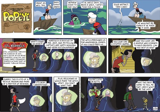 Popeye Comic Strip 2026-04-05 | Comics Kingdom