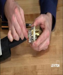 Leviton 20 Amp, 277 Volt, NEMA L7-20R, 2P, 3W, Locking Connector, Industrial Grade, Grounding, 2333, Black-White - Electric Plugs - Amazon.com