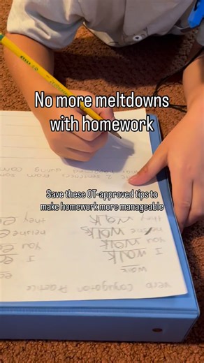Madeha Ayub [Pediatric OT | Child Life Specialist] | ❌Homework meltdowns! Why they happen and how you can help! Homework meltdowns aren’t about laziness or “bad behavior.” They’re often a... | Instagram