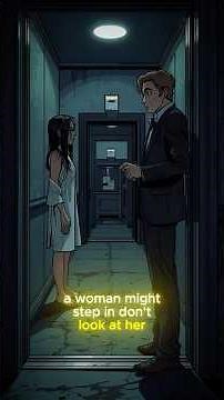 The Elevator Game You Should NEVER Try Alone #horrorshorts #creepystories #horrorstories