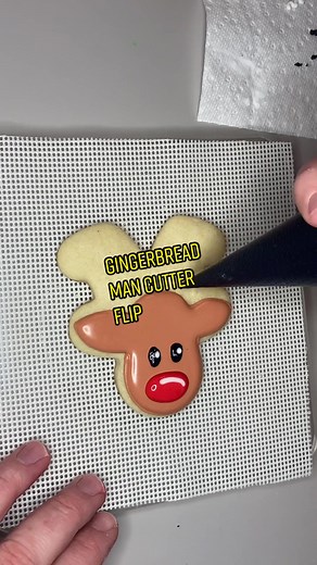 Transforming a Gingerbread Man into a Reindeer with Cookie Cutters