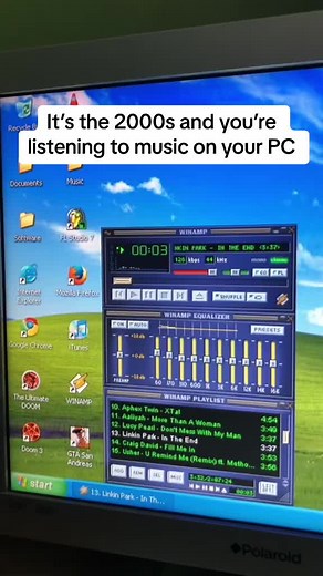 Winamp ⚡️ #winamp #skins #customization #music #2000s #90sstyle #90skid #90svibe #90sthrowback #millennial #nostalgia #nostalgic #memories #childhoodmemories #90sera #y2k