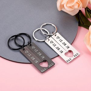 Custom Couple Keychain Personalized Gift for Boyfriend Girlfriend Matching Keychains Anniversary Gifts for Boyfriend Valentine's Day Gifts - Etsy