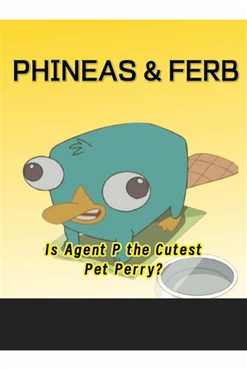 Is Agent P the Cutest Pet Perry the Platypus?