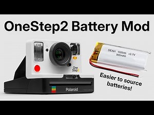 Polaroid Onestep2 Battery repair - swapping out the baked in lithium battery