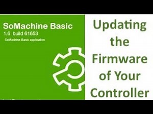 how to update the Firmware of Your Controller M221 with somachine basic software