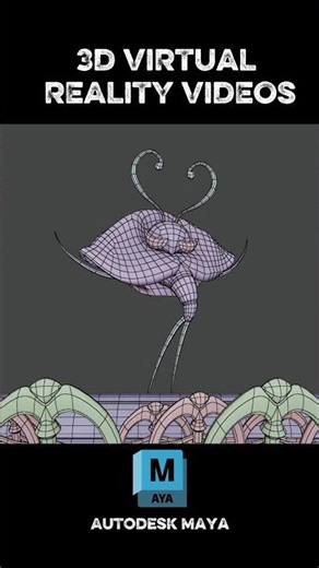 3D Virtual Reality Video 📸 | 3D Modeling| 3d model ideas #3dmodeling #3dmodel #autodeskmaya #3d