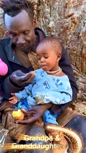 A Grandfather's Love ❤️ | The Beauty of Childhood💞🏡#YouTubeShorts #GrandfathersLove #InnocentLove