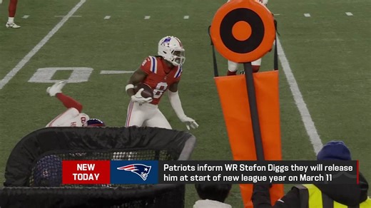 Patriots inform Stefon Diggs he will be released | 'The Insiders'