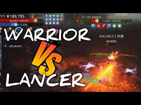 LANCER NA CHRISTMAS TREE VS WARRIOR | Mir4