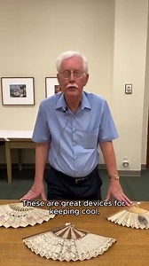 2.8K views · 132 reactions | Want to learn a new language? How about the language of fans? 節 Our curator Steve demonstrates how fans could be used to communicate in the 18th century. | The Huntington Library, Art Museum, and Botanical Gardens | Facebook