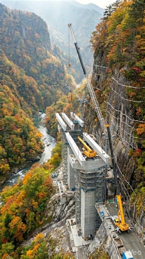 Building a Mega Asian Cliff Bridge Over a 1,000ft Drop | Engineering Vision