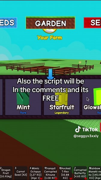 New OP gag script for delta and all executors #fyp #gag #delta #krnl | gag fruit