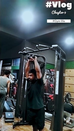 Overhead rope extension. 💪💪#Overhead rope extension #Fitness#Gym#Workout#FitnessMotivation#GymLife