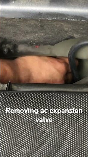 Nissan Sentra ac expansion valve removal