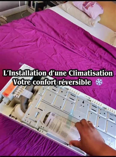 Installation d’un mono-split de climatisation réversible