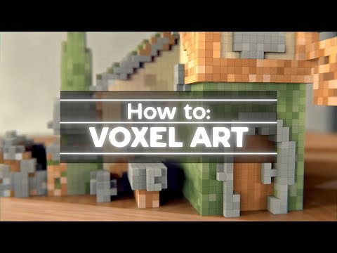 How to make VOXEL ART in Blender (Tutorial)