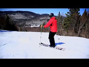 Telemark lessons - intro to moguls