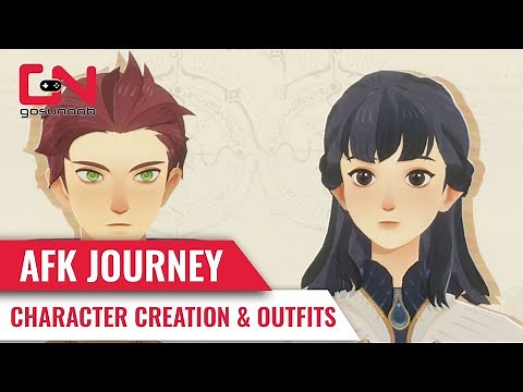 AFK Journey Character Creation and Clothing Unlocks Showcase