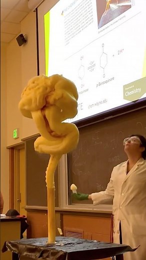 The Elephant Toothpaste Trick With a Twist #chemicalreaction #oxygen #viral